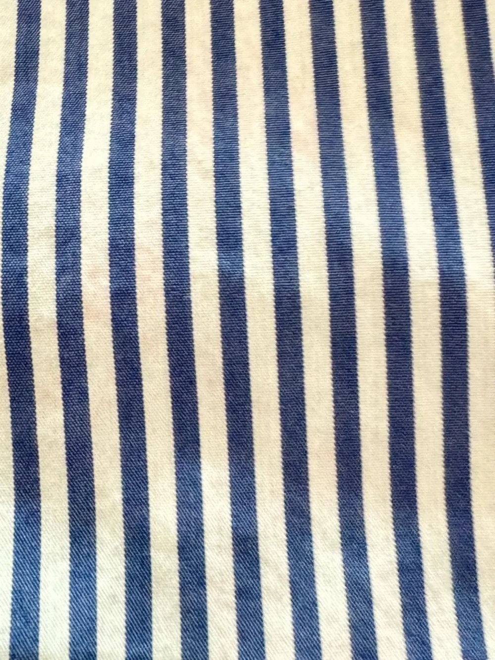 The Shirt by Rochelle Behrens Blue & White Striped Button-Down Shirt Small - Picture 4 of 6